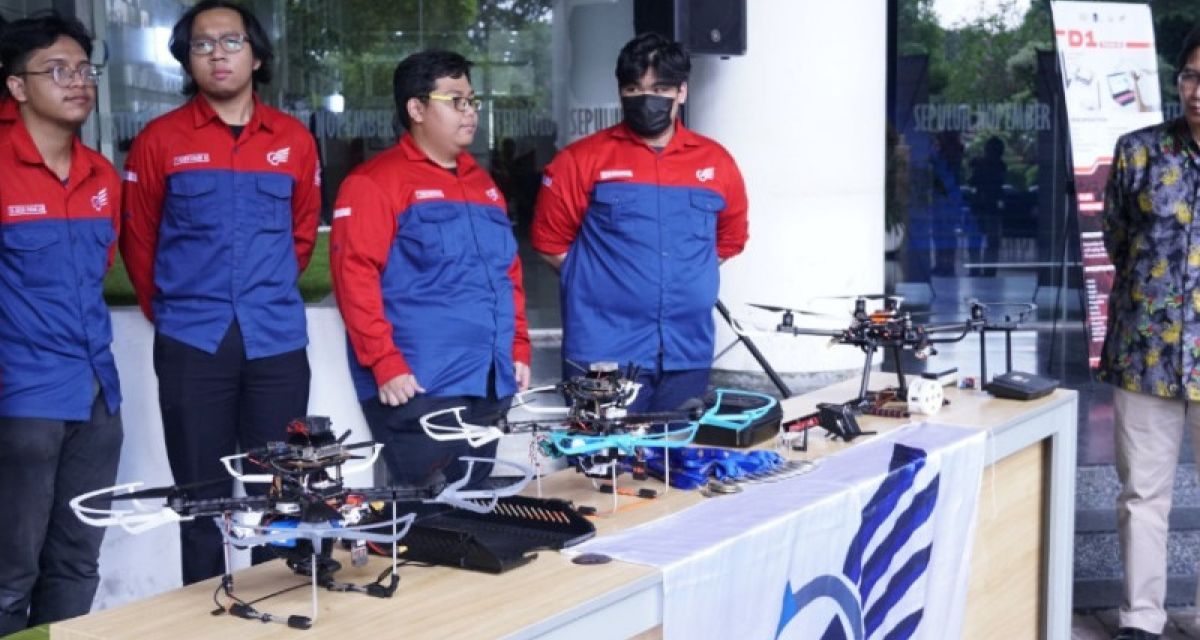 Robot Terbang Bayucaraka Inovasi Mahasiswa ITS Di Internasional