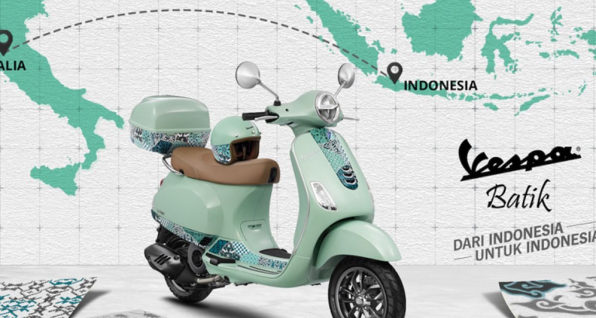 Piaggio Indonesia Pabrik Baru, Vespa Batik Jadi Komoditas Ekspor