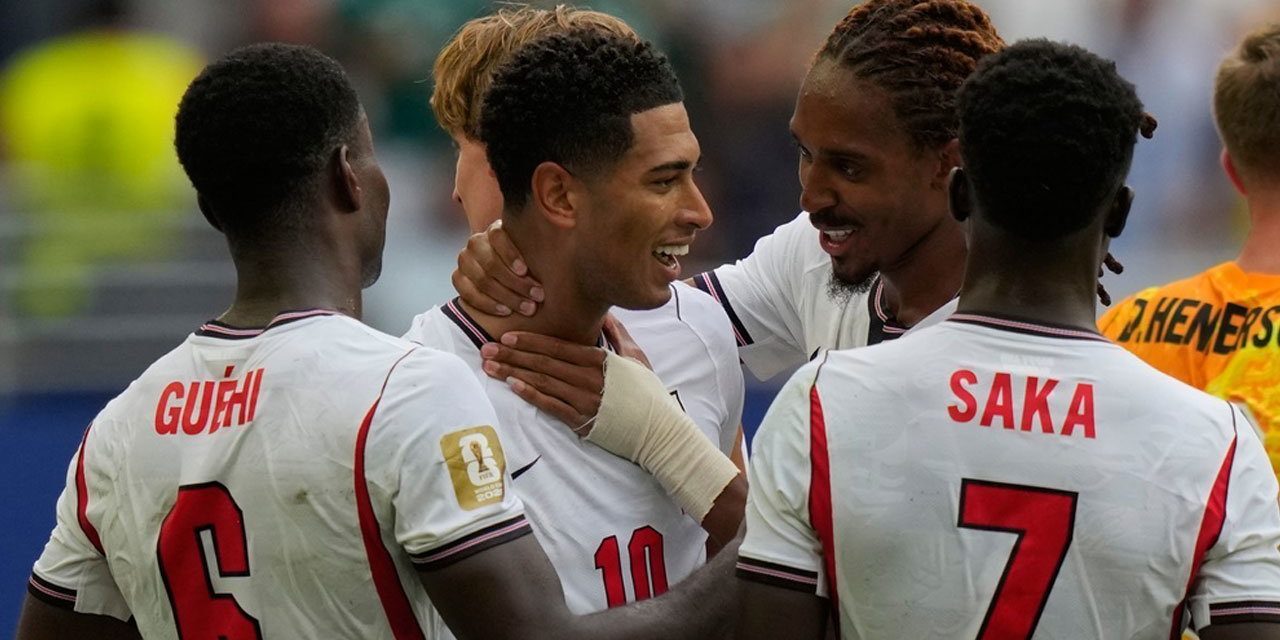 Hattrick Bukayo Saka Bawa Inggris Hancurkan Prancis 6-4