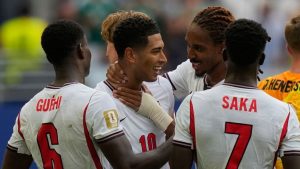 Hattrick Bukayo Saka Bawa Inggris Hancurkan Prancis 6-4
