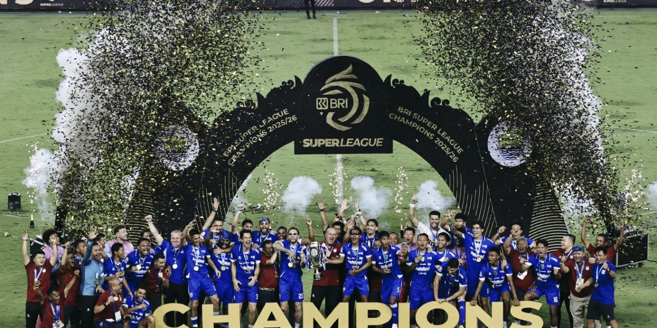 Persib Bandung Sabet Gelar Juara Championship Series Liga 1