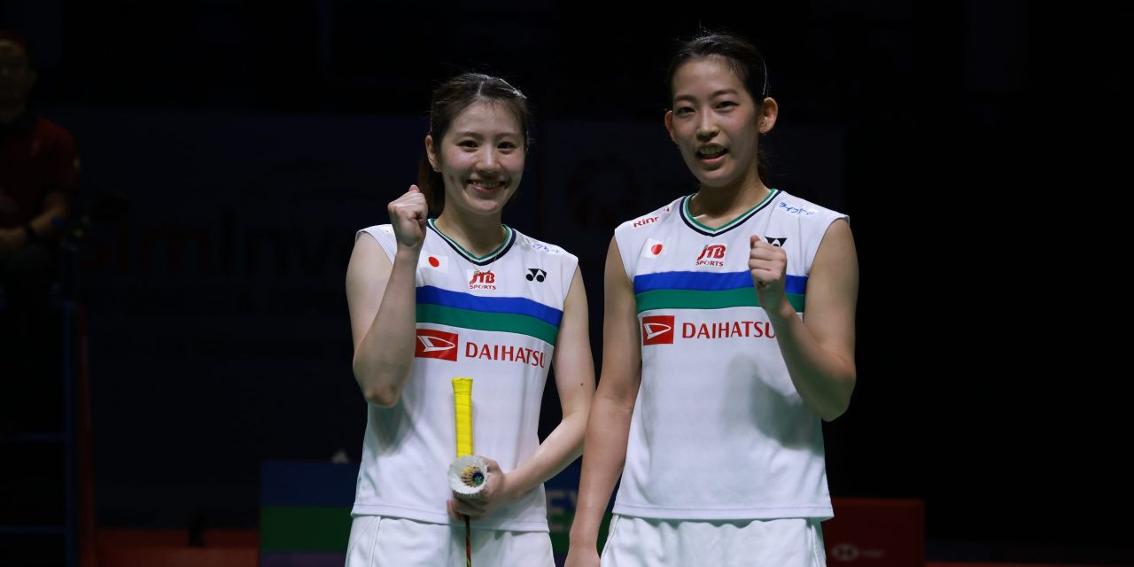 Nami Matsuyama/Chiharu Shida Tembus Final Tekuk Wakil China