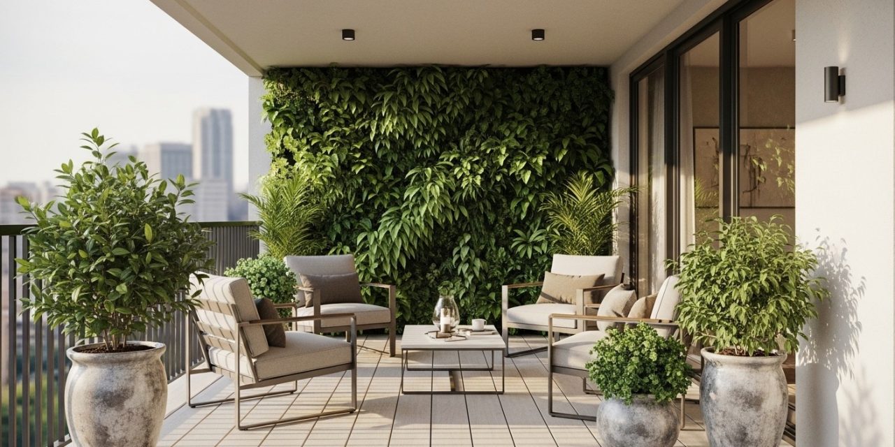 Vertical Garden Balkon: Tren Taman Vertikal Apartemen Di Asia
