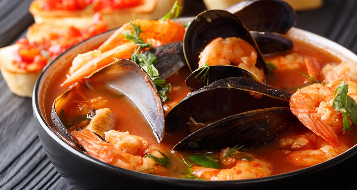 Bouillabaisse Prancis: Sup Seafood Marseille Dan Rempah Saffron