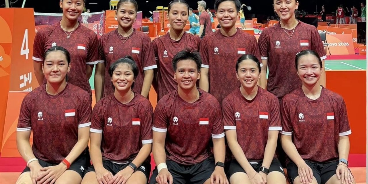 Tim Bulu Tangkis Putri Indonesia Pastikan Langkah Ke 8 Besar