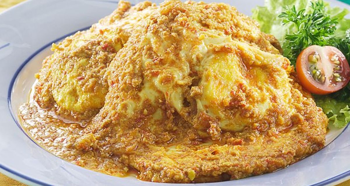 Gulai Teplok Khas Lampung: Masakan Telur Berkuah Santan